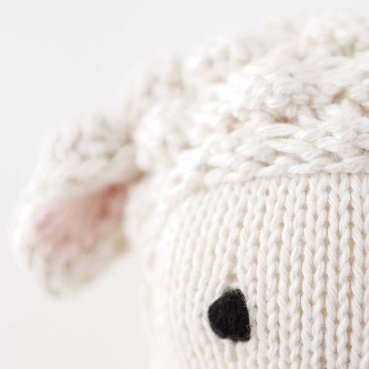 Cuddle + Kind Hand-Knit Doll - Baby Lamb