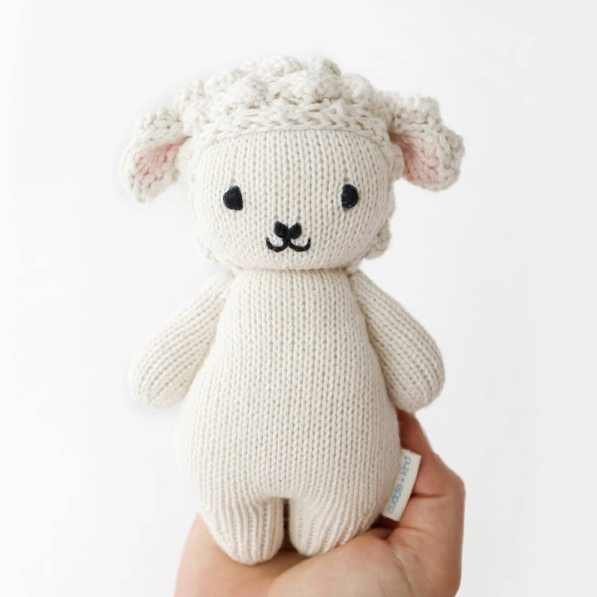 Cuddle + Kind Hand-Knit Doll - Baby Lamb