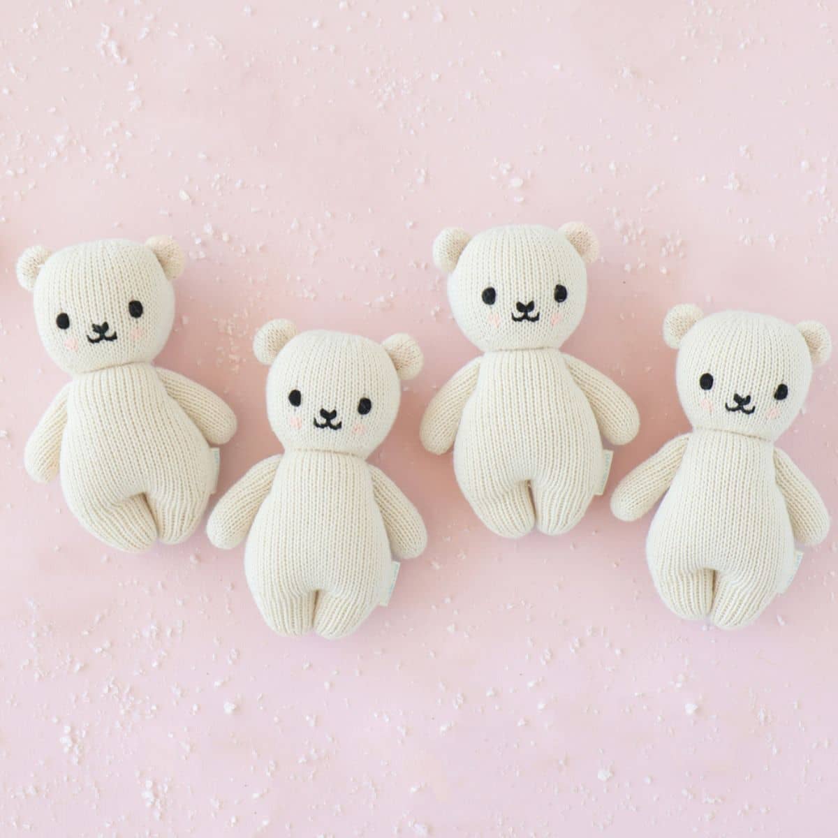 Cuddle + Kind Hand-Knit Doll - Baby Polar Bear