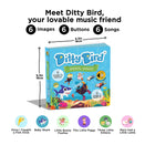 Ditty Bird Interactive Sounds Rechargeable Board Book - Animal Songs