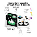 Ditty Bird Interactive Sounds Rechargeable Board Book - Black and White Animals