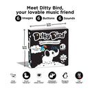 Ditty Bird Interactive Sounds Rechargeable Board Book - Black and White Animals