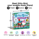 Ditty Bird Interactive Sounds Rechargeable Board Book - Classical Ballet Music