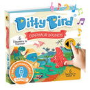 Ditty Bird Interactive Sounds Rechargeable Board Book - Dinosaur Sounds
