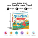 Ditty Bird Interactive Sounds Rechargeable Board Book - Dinosaur Sounds