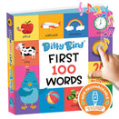 Ditty Bird Interactive Sounds Rechargeable Board Book - First 100 Words