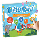 Ditty Bird Interactive Sounds Rechargeable Board Book - Fun Alphabet