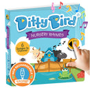 Ditty Bird Interactive Sounds Rechargeable Board Book - Nursery Rhymes