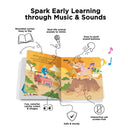 Ditty Bird Interactive Sounds Rechargeable Board Book - Safari Animals Sounds