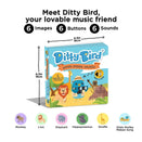 Ditty Bird Interactive Sounds Rechargeable Board Book - Safari Animals Sounds