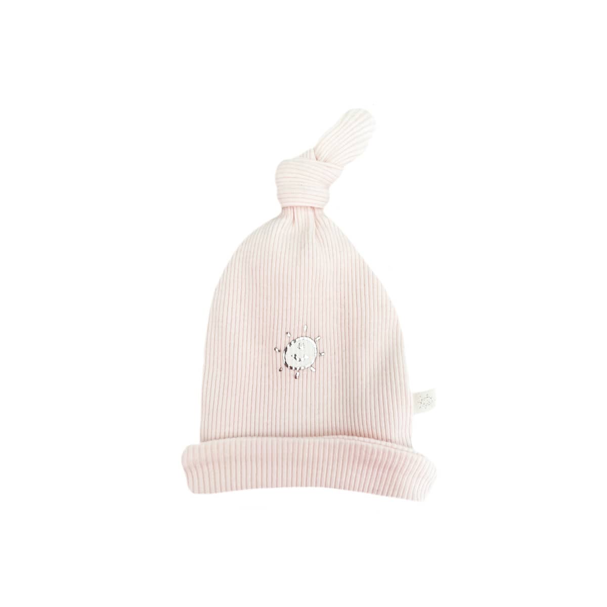 Earlybirds Sunnydays Ribbed Knot Hat - Pink - Small Preemie