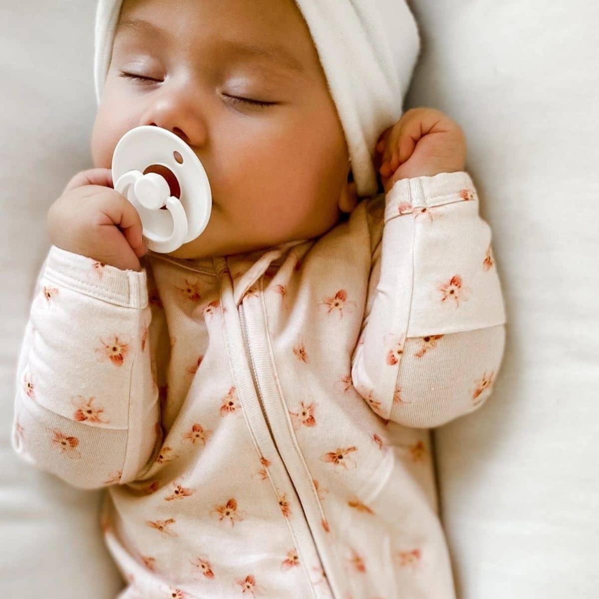 Elke & Indigo Bamboo + Organic Cotton Florence Onesie - Posey