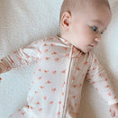 Elke & Indigo Bamboo + Organic Cotton Florence Onesie - Posey
