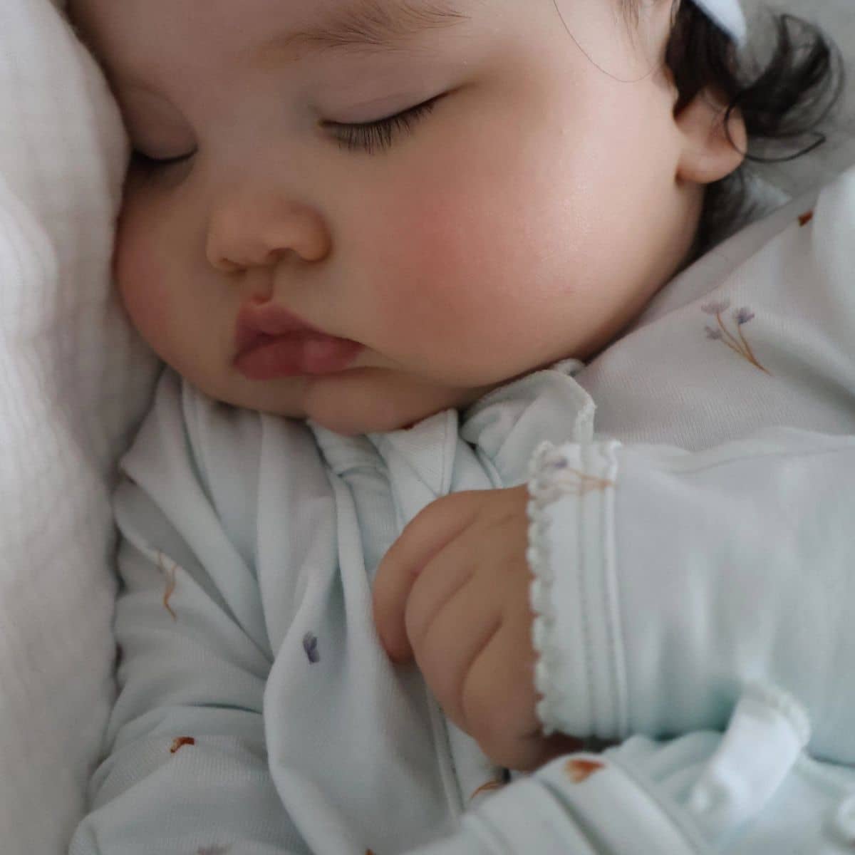 Elke & Indigo Bamboo + Organic Cotton Growsuit - Bluebells