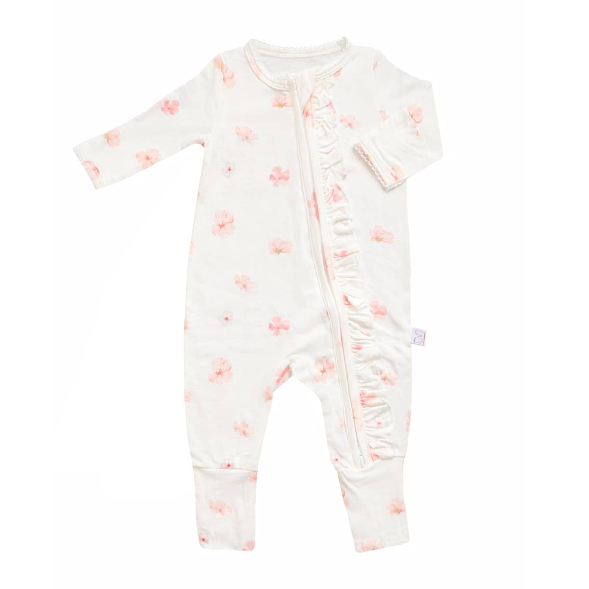 Elke & Indigo Bamboo + Organic Cotton Growsuit - Camelia Cottage