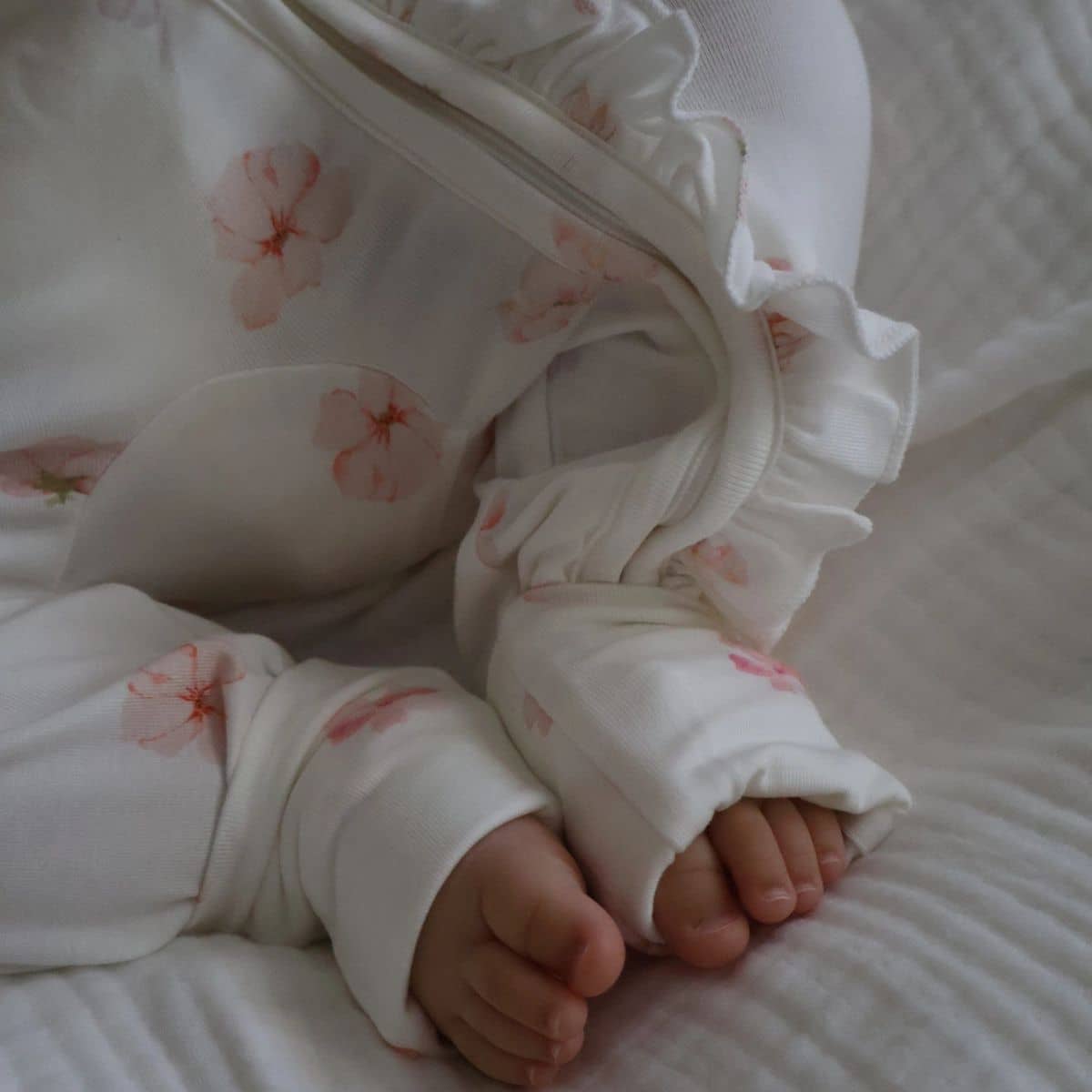 Elke & Indigo Bamboo + Organic Cotton Growsuit - Camelia Cottage