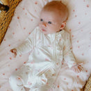 Elke & Indigo Bamboo + Organic Cotton Growsuit - Camelia Cottage