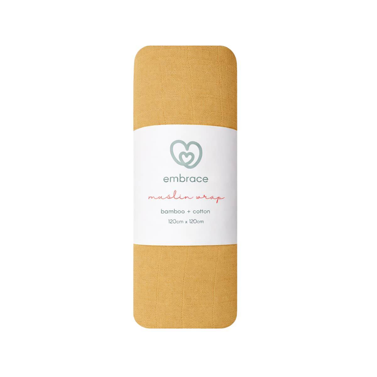 Embrace Muslin Breeze Baby Swaddle - Golden Dune