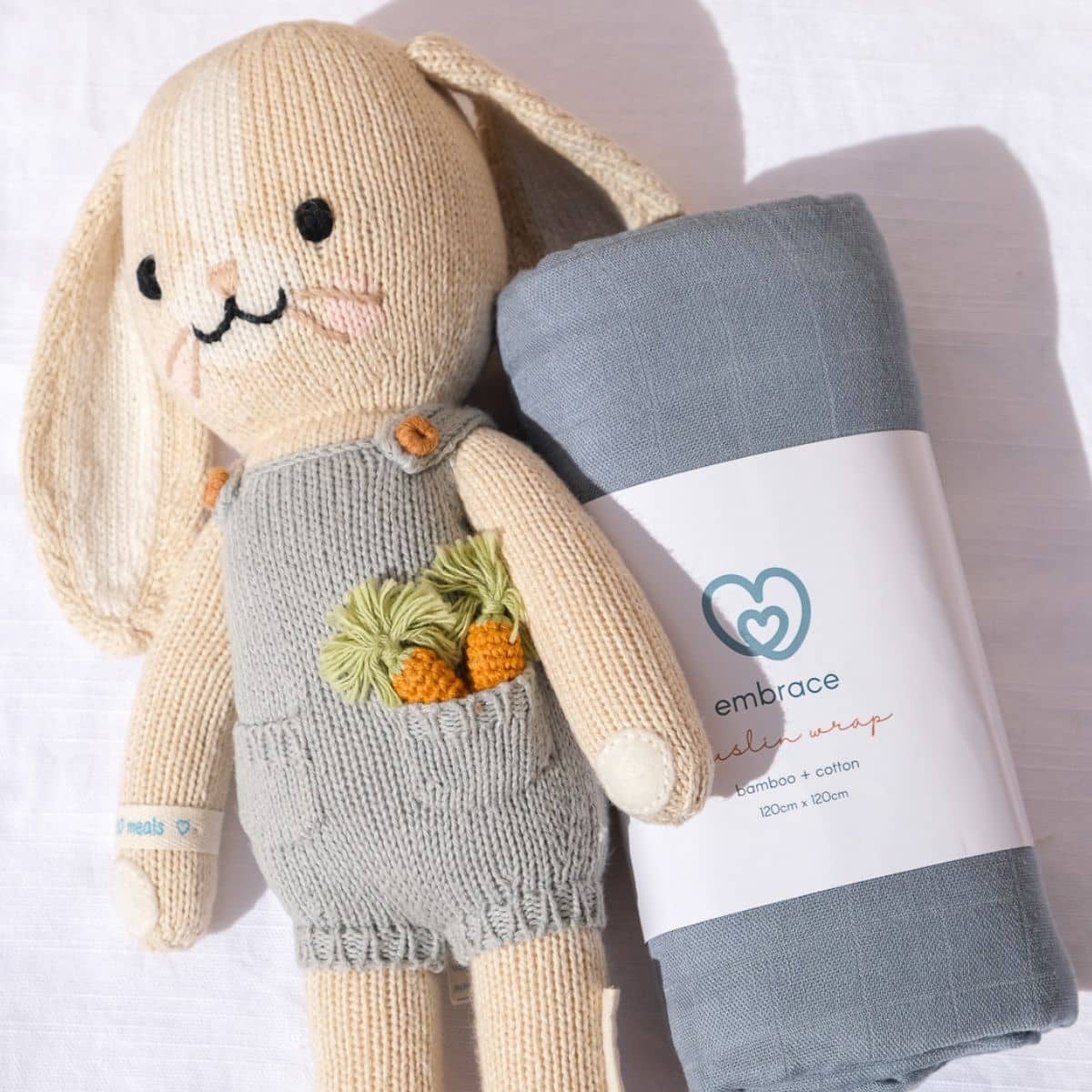 Embrace Muslin Breeze Baby Swaddle - Pacific Fade