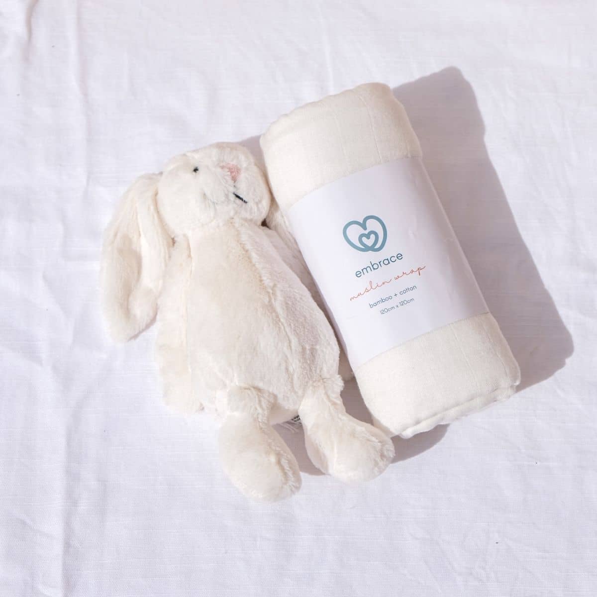 Embrace Muslin Breeze Baby Swaddle - Salt Spray