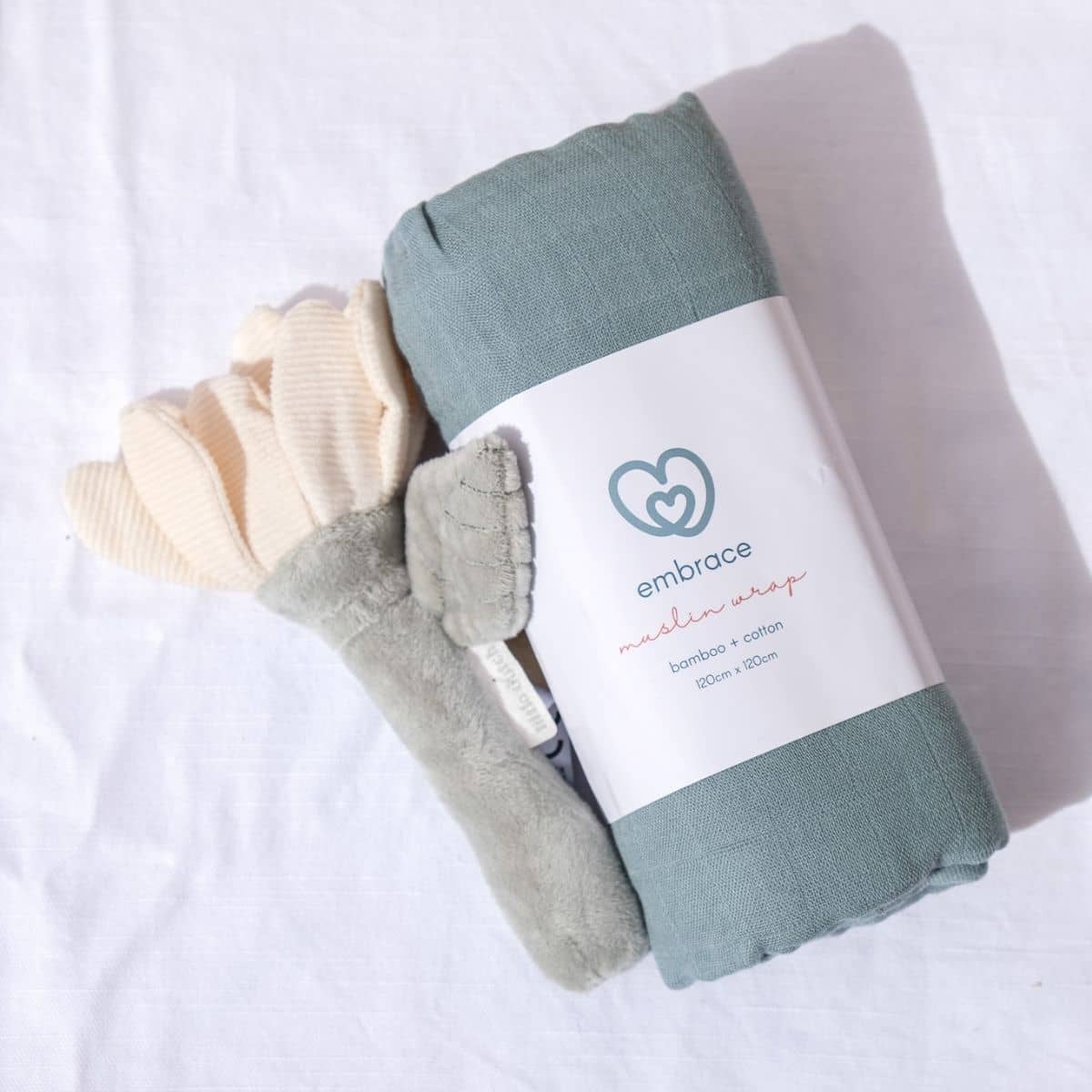 Embrace Muslin Breeze Baby Swaddle - Seagrass Cove