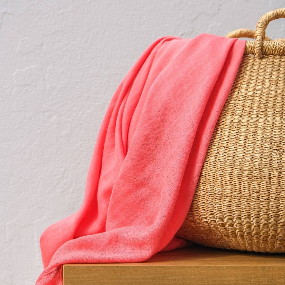 Embrace Muslin Breeze Baby Swaddle - Sunset Coral
