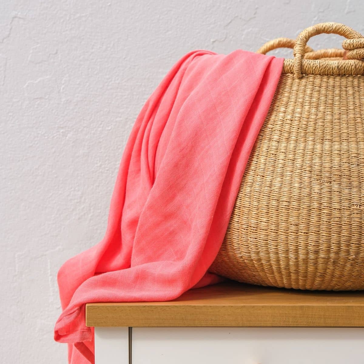 Embrace Muslin Breeze Baby Swaddle - Sunset Coral