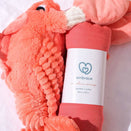 Embrace Muslin Breeze Baby Swaddle - Sunset Coral
