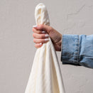 Embrace Muslin Cloud Baby Blanket - Coconut Sand