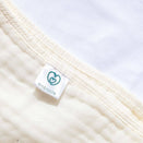 Embrace Muslin Cloud Baby Blanket - Coconut Sand