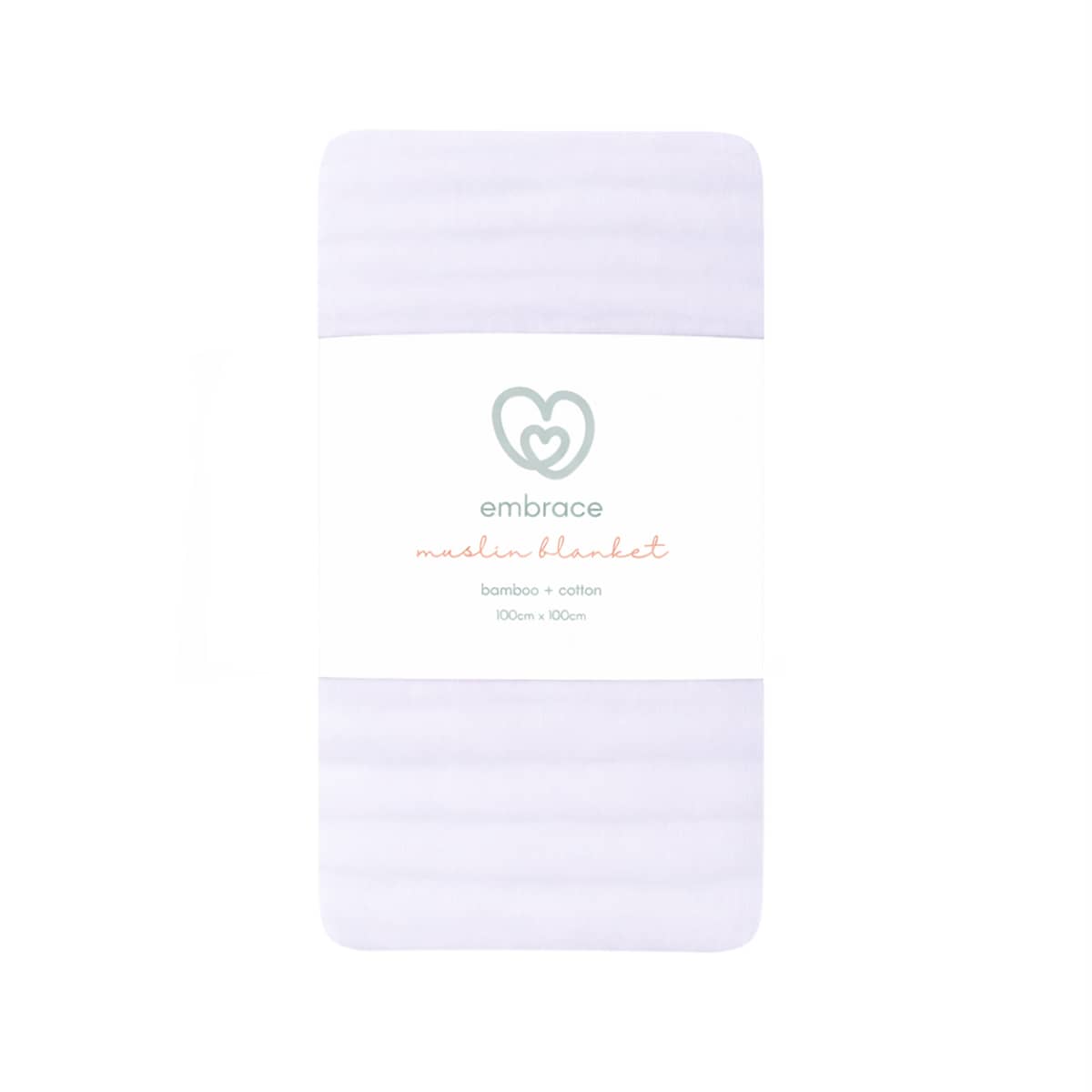 Embrace Muslin Cloud Baby Blanket - Lavender Tide
