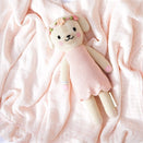 Embrace Muslin Cloud Baby Blanket - Pink Sand Bay
