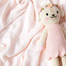 Embrace Muslin Cloud Baby Blanket - Pink Sand Bay