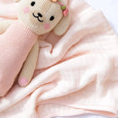Embrace Muslin Cloud Baby Blanket - Pink Sand Bay