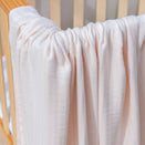 Embrace Muslin Cloud Baby Blanket - Pink Sand Bay