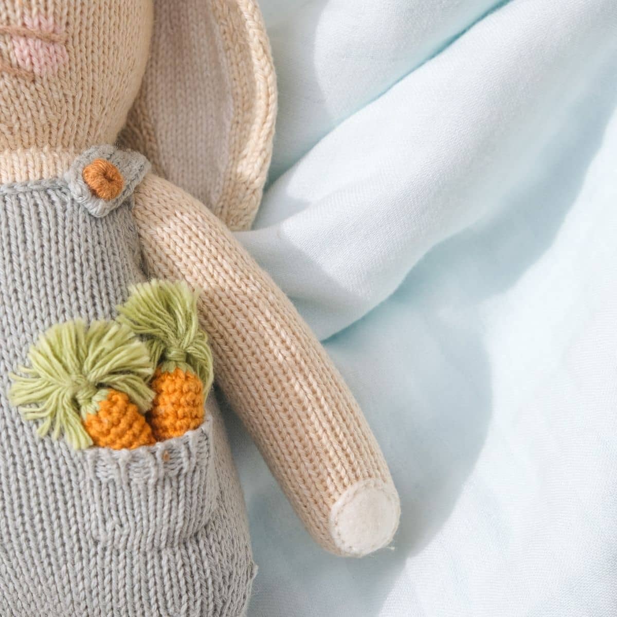 Embrace Muslin Cloud Baby Blanket - Saltwater Sky