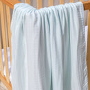 Embrace Muslin Cloud Baby Blanket - Saltwater Sky