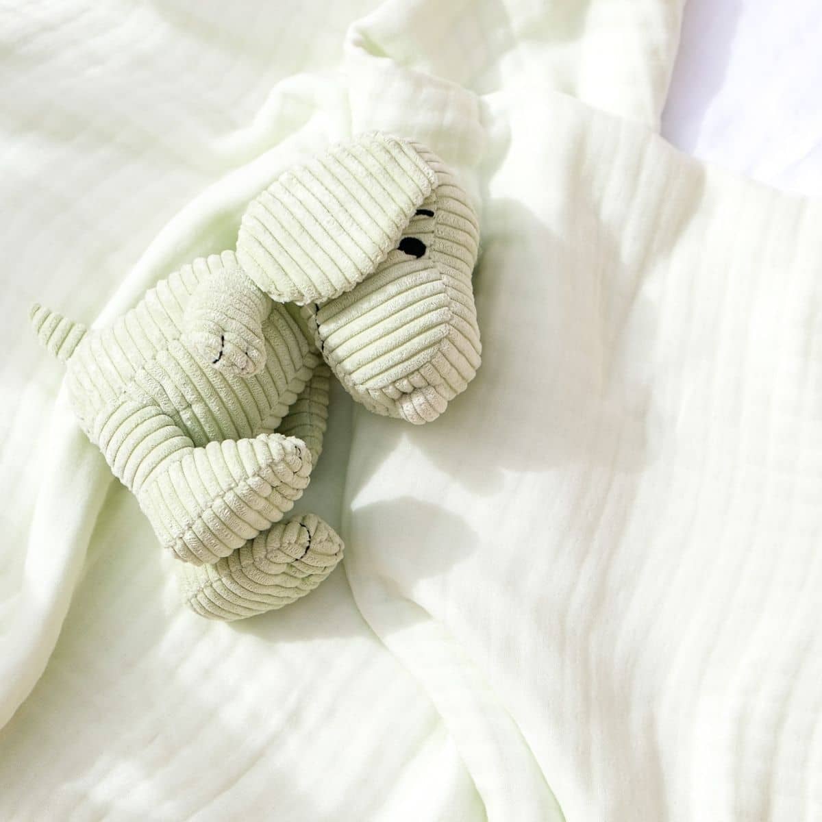 Embrace Muslin Cloud Baby Blanket - Seafoam Mist
