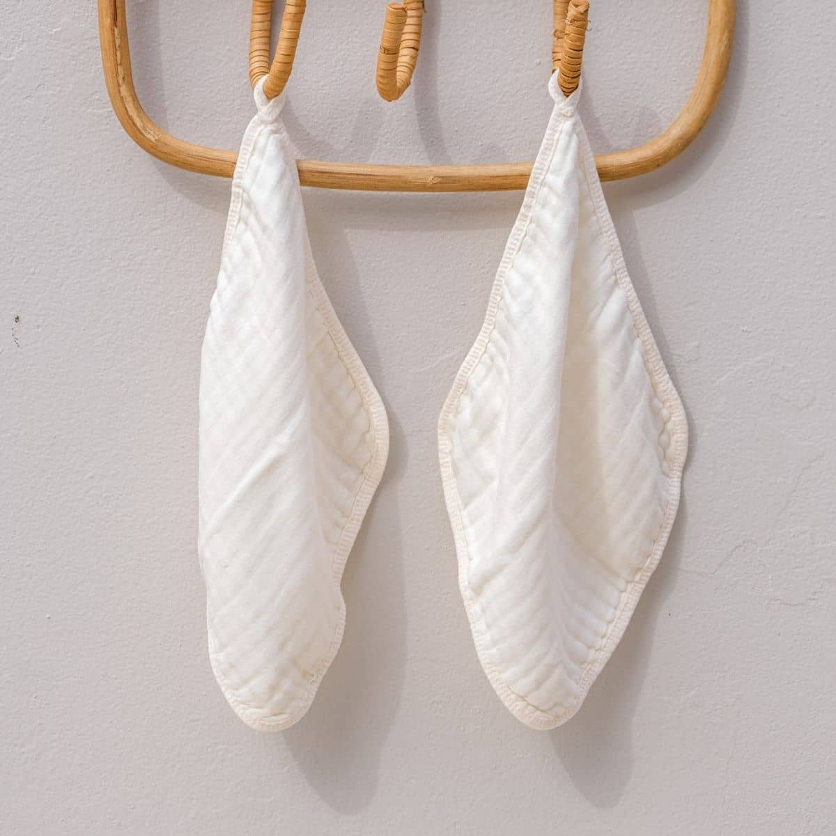 Embrace Muslin Cloud Baby Wash Cloths - Coconut Sand
