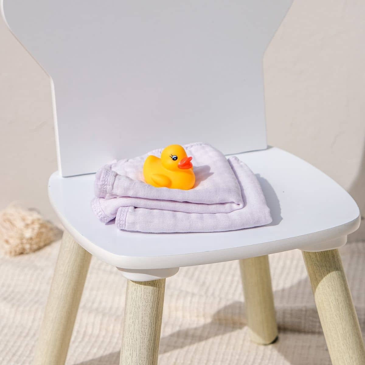 Embrace Muslin Cloud Baby Wash Cloths - Lavender Tide