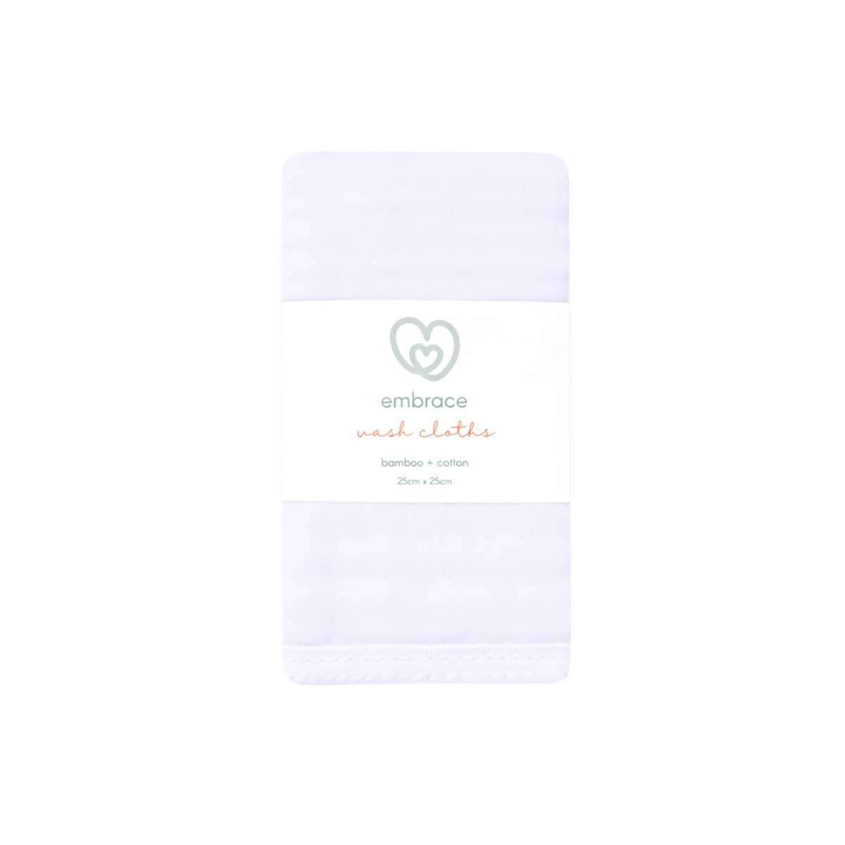 Embrace Muslin Cloud Baby Wash Cloths - Lavender Tide