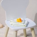 Embrace Muslin Cloud Baby Wash Cloths - Seafoam Mist