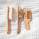Embrace Wooden Baby Brush and Comb Set