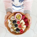 Emondo Kids Bamboo Bowl with Removable Suction