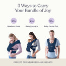 Ergobaby Embrace Baby Carrier - Midnight Blue