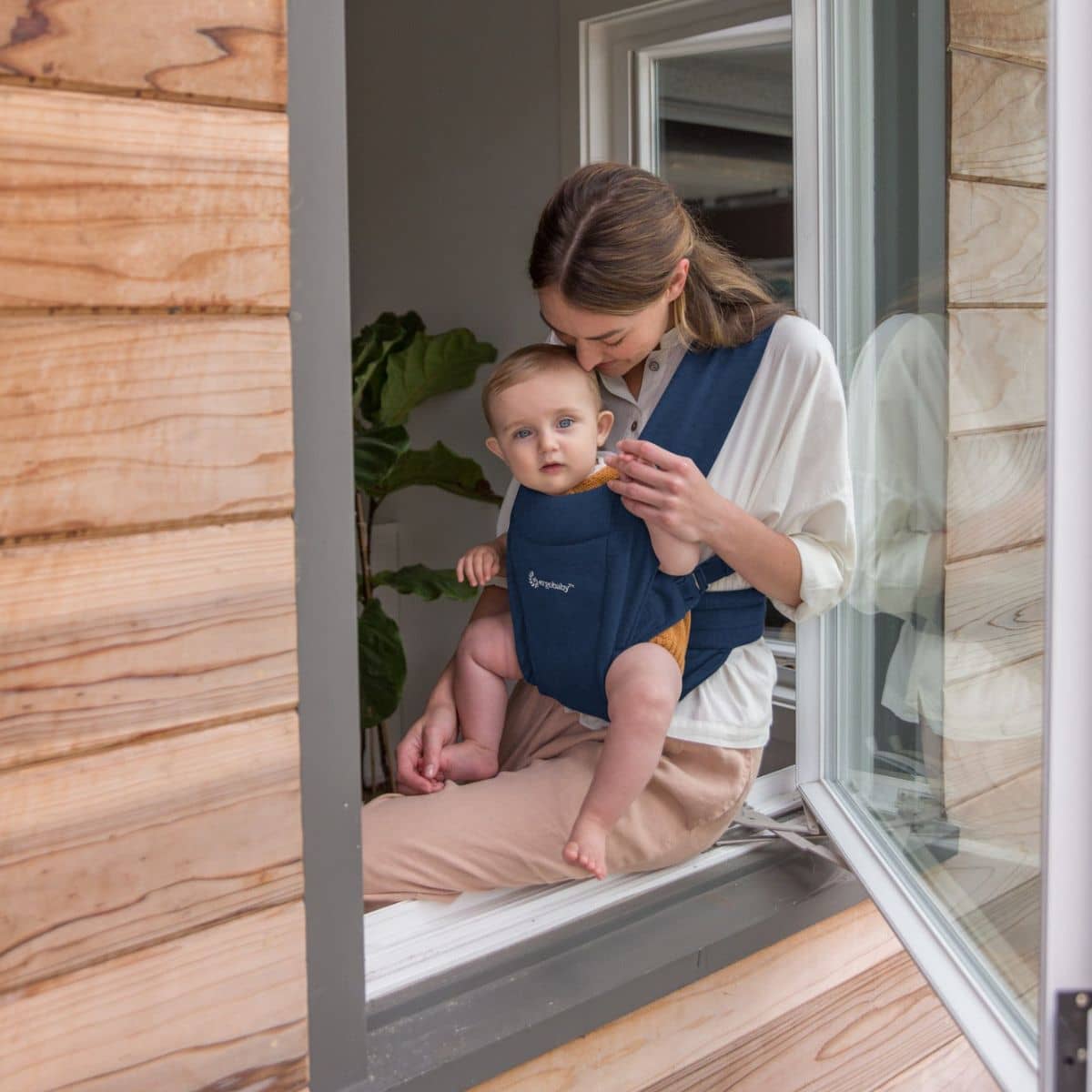 Ergobaby Embrace Baby Carrier - Midnight Blue