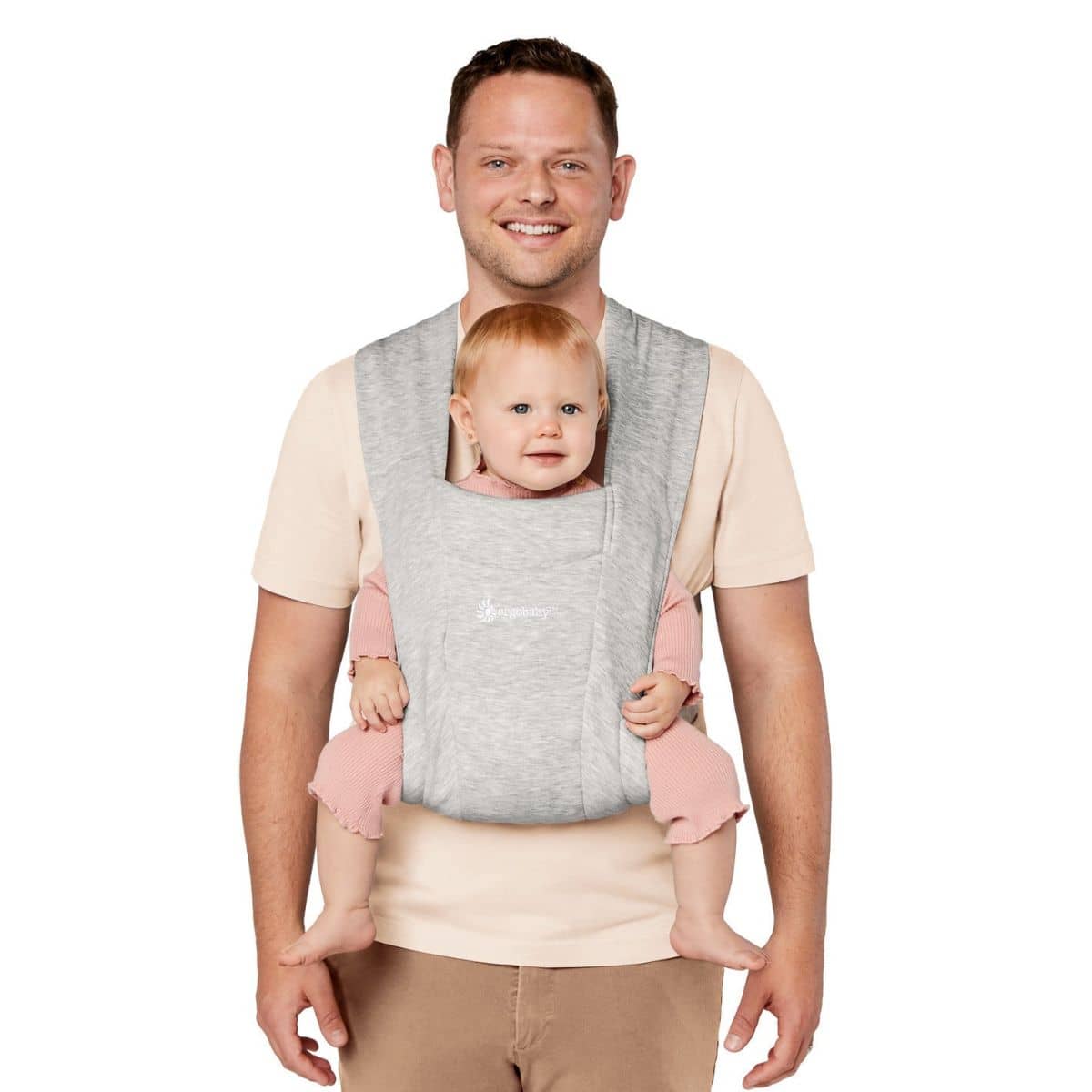 Ergobaby Embrace Baby Carrier - Soft Grey