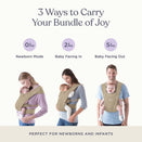 Ergobaby Embrace Baby Carrier - Soft Olive