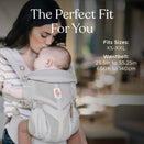 Ergobaby Omni Classic Mesh Baby Carrier - Pearl Grey