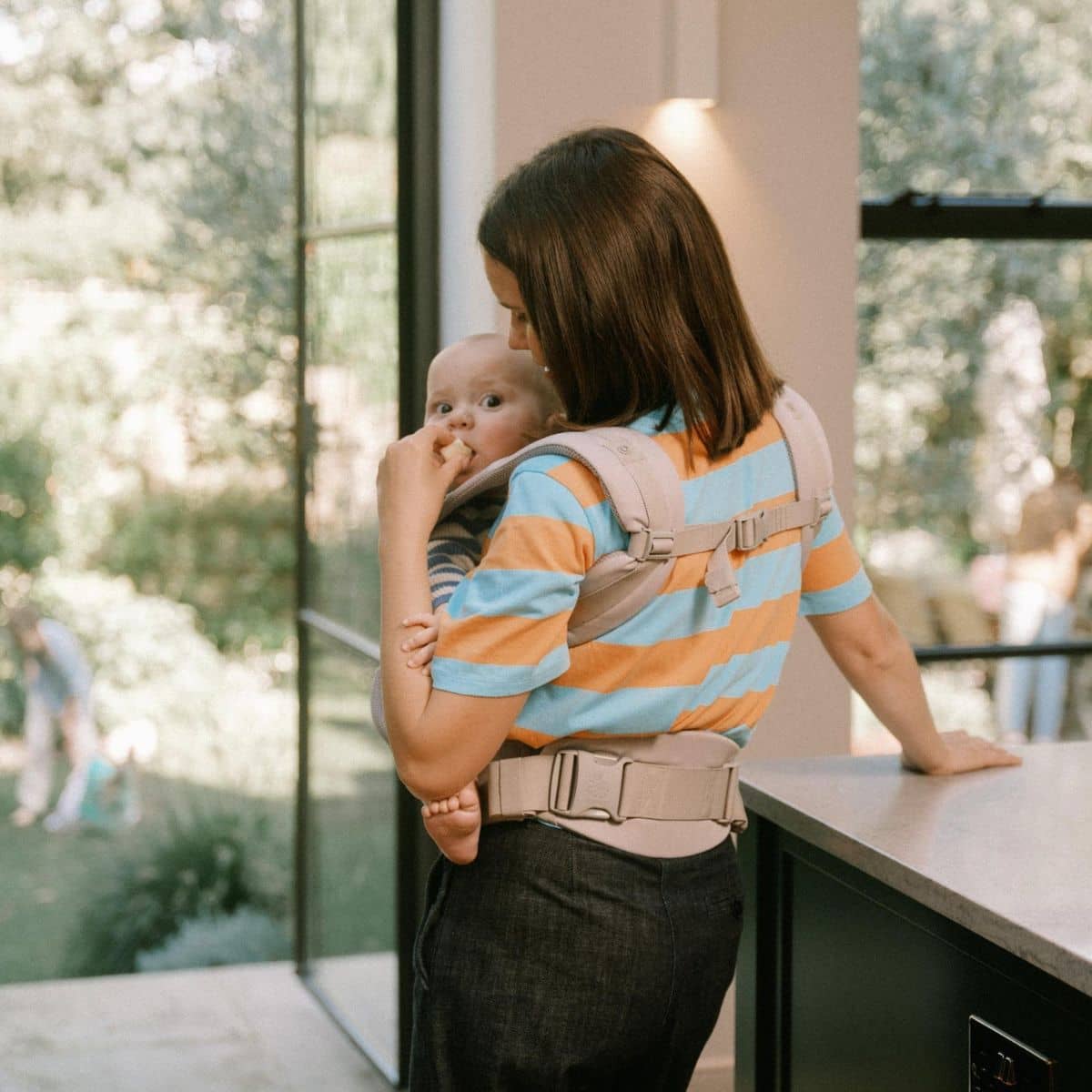 Ergobaby Omni Classic Mesh Baby Carrier - Pearl Grey